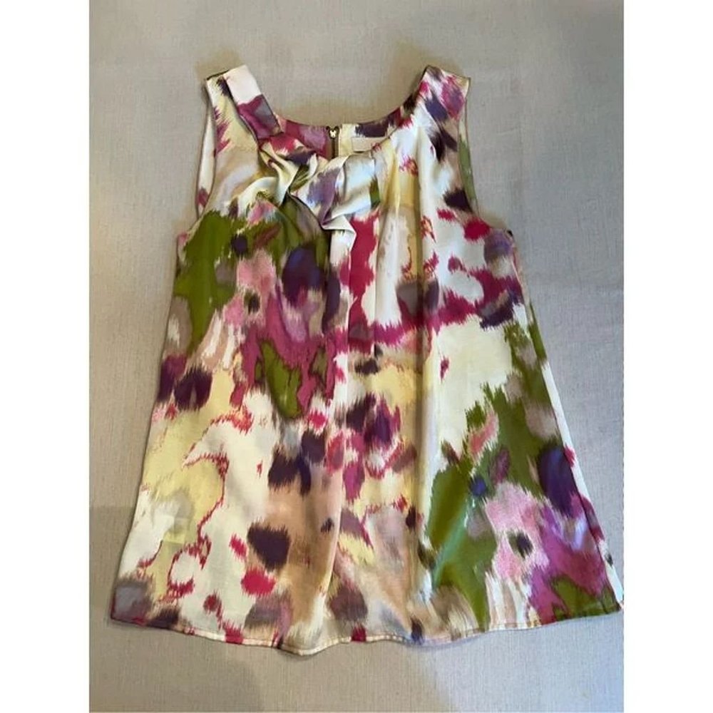Ann Taylor floral blouse size small